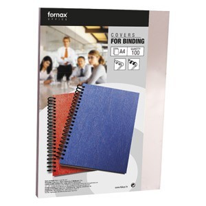 Korice za spiralni uvez 150my pvc A4 pk100 Fornax prozirne