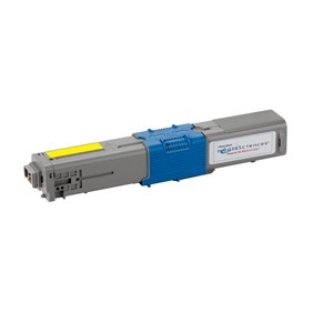 TONER KATUN ZA OKI C310/C330/C510/C531, 2K, žuti, 44469704