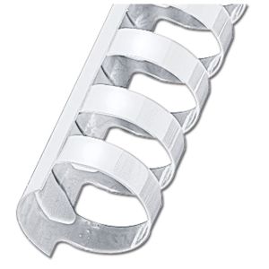 Spirala plastična fi-12mm pk100 Fornax bijela